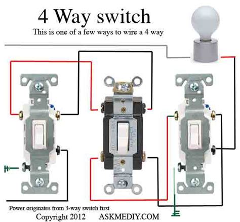 hook up 4 way switch